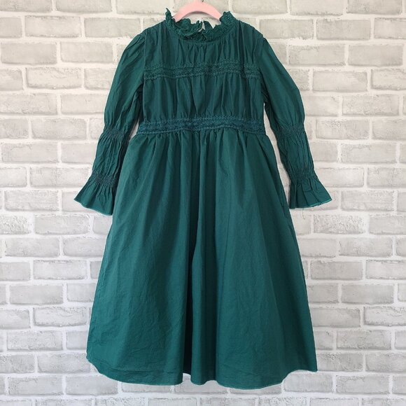 Trish Scully Hattie Emerald Green Long Dress sz 8 Spring Easter Party Victorian - Picture 1 of 10